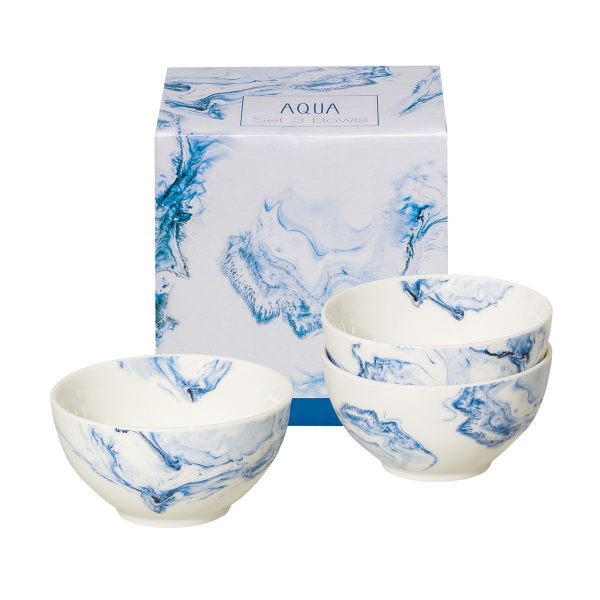 Acqua set 3 theetassen | Kaori Tea & Spices