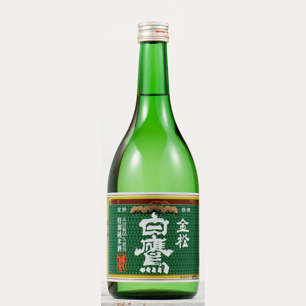[SAK-10613] Hakutaka Tokubetsu Junmai Kimoto (green label)